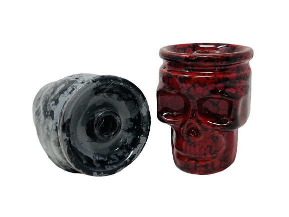 DAG Skull Head Hookah Bowl Assorted Colors – Sam's Paradise Vape