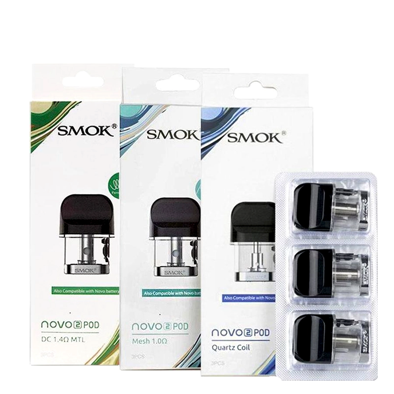 SMOK Novo 2 Refillable 1.8ML / 2ML Replacement Pods - Pack Of 3