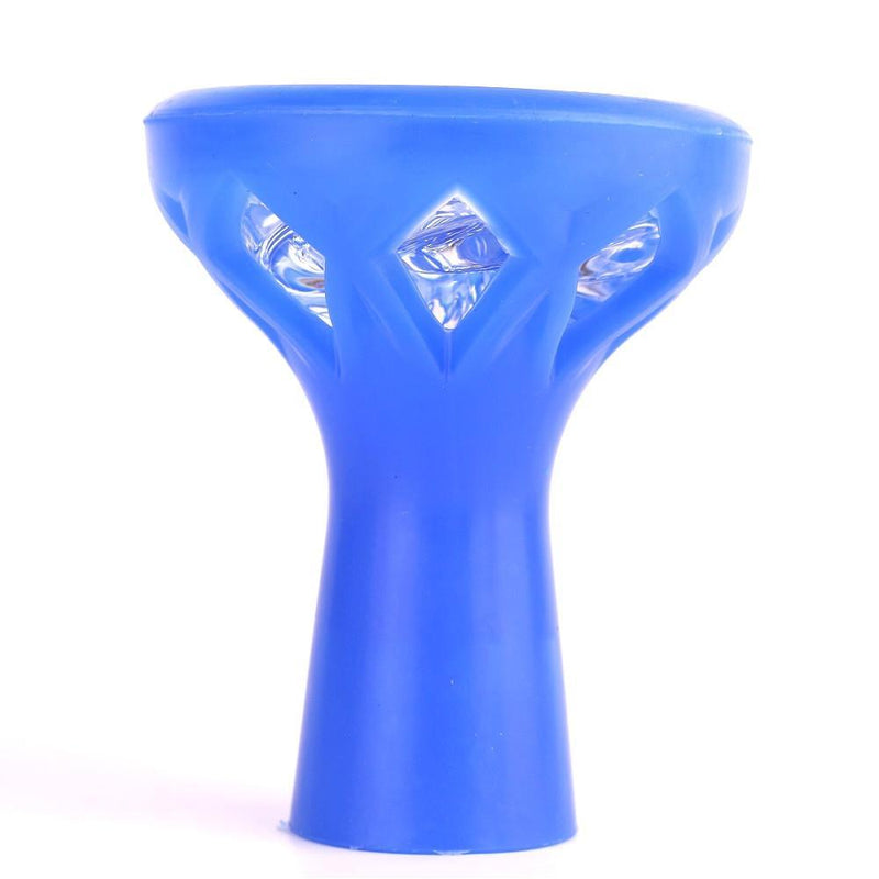 Silicon and Glass Hookah Bowl
