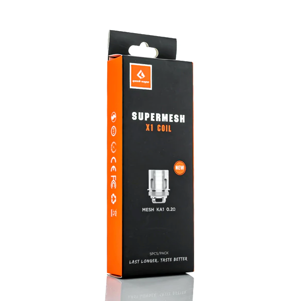 GeekVape Supermesh Replacement Coils For Shield and Aero Tanks - Pack Of 5